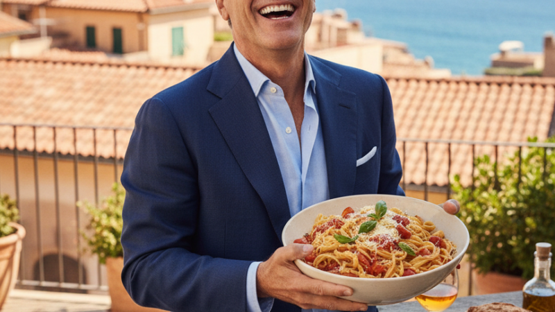 Live Like Stanley Tucci: Invest In Joy