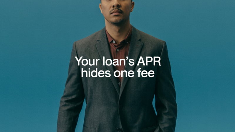 Your Loan’s APR Hides One Fee