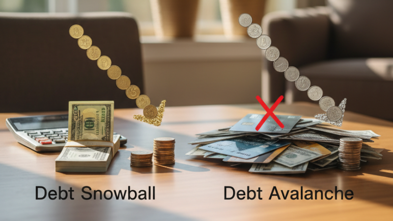 Two loan payoff plans. One is cheaper.